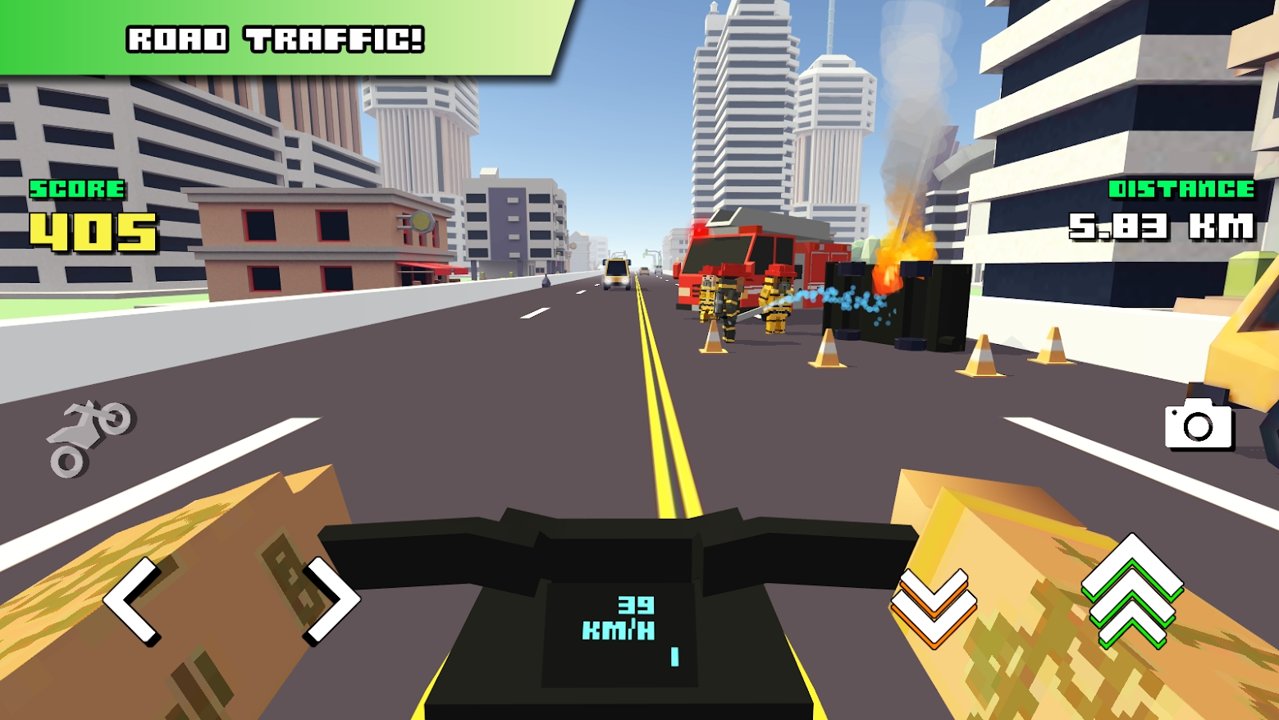 Blocky Moto Racing