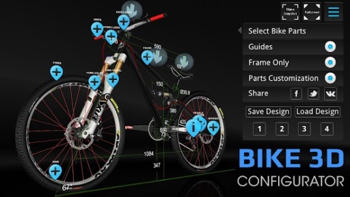 bike 3d configurator