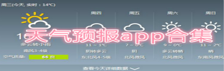 天气预报app合集