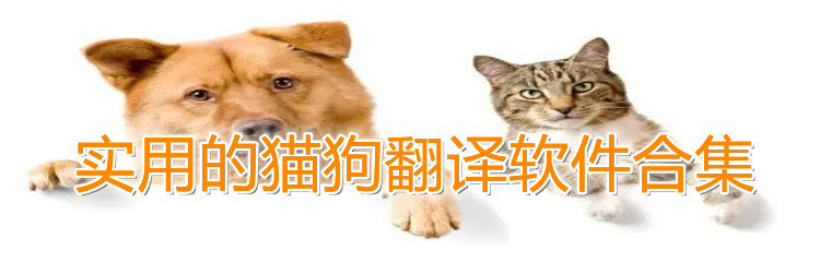 实用的猫狗翻译软件合集