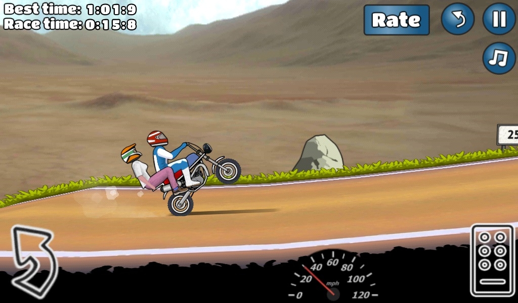 wheelie challenge翘头