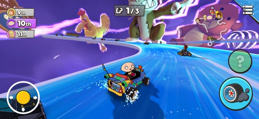 warped Kart racers