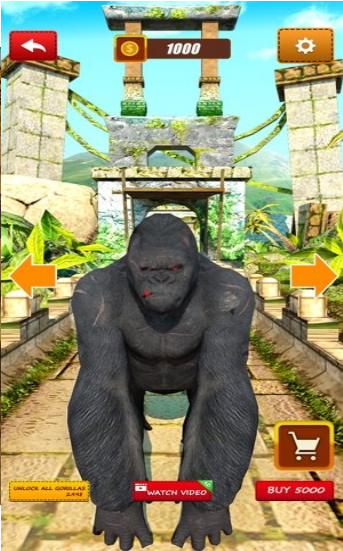 Flying Jungle Gorilla