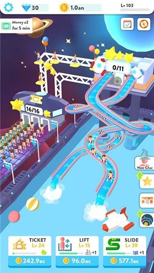 放置水上滑行游戏-图2