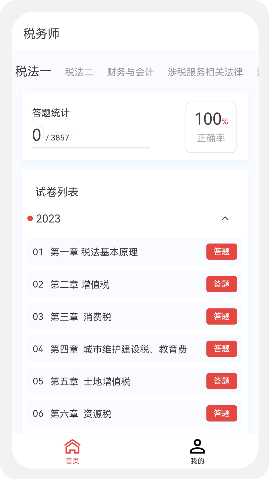 税务师100题库