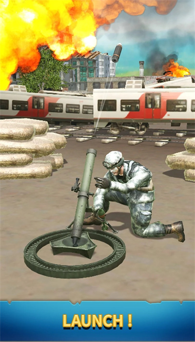 迫击炮攻击3d
