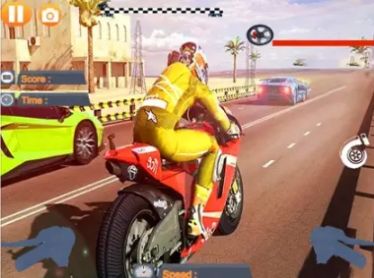 Moto Highway Traffic Racer-图1