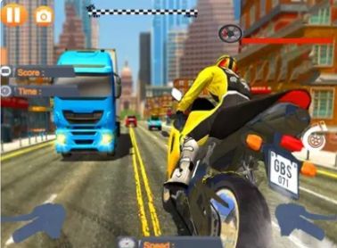 Moto Highway Traffic Racer-图2